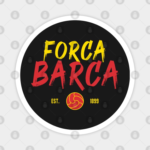 Barcelona Fan Forca Barca Magnet by Zakzouk-store